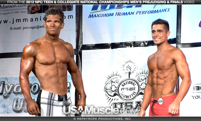 Photo from 2012 NPC Teen & Collegiate Nationals Men’s Prejudging & Finals