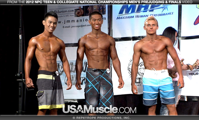 Photo from 2012 NPC Teen & Collegiate Nationals Men’s Prejudging & Finals