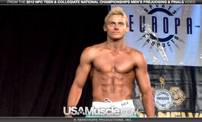 Photo from 2012 NPC Teen & Collegiate Nationals Men’s Prejudging & Finals