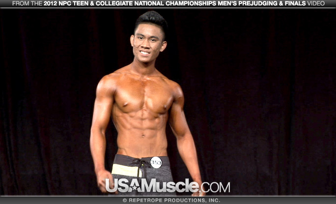 Photo from 2012 NPC Teen & Collegiate Nationals Men’s Prejudging & Finals