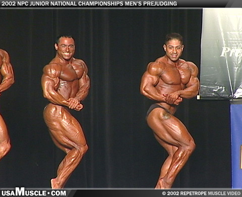 Photo from 2002 NPC Junior Nationals Men’s Prejudging