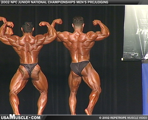 Photo from 2002 NPC Junior Nationals Men’s Prejudging
