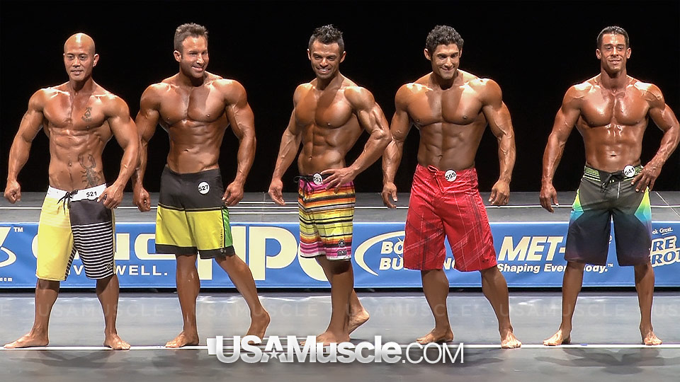 Photo from 2013 NPC National Championships Men’s Physique Prejudging