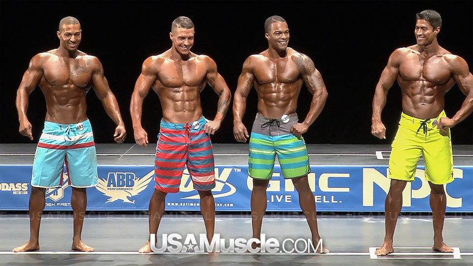 Photo from 2013 NPC National Championships Men’s Physique Prejudging