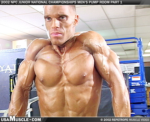 2002 NPC Junior Nationals Men’s Pump Room Part 1