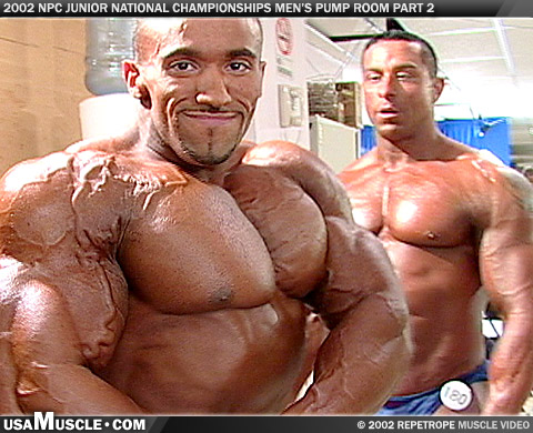 2002 NPC Juniors Nationals Men’s Pump Room Part 2
