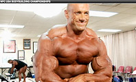 Image from 2009 NPC USA Bodybuilding Championships Men’s Pump Room Part 3