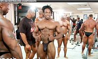Image from 2009 NPC USA Bodybuilding Championships Men’s Pump Room Part 3