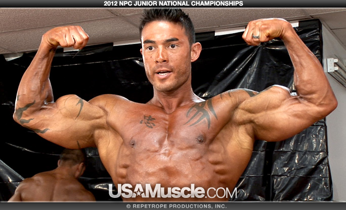 2012 NPC Junior Nationals Men’s Bodybuilding Pump Room Part 1