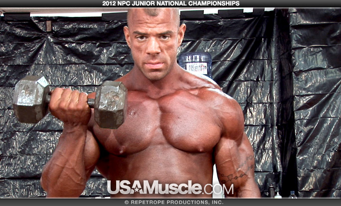 2012 NPC Juniors Nationals Men’s Bodybuilding Pump Room Part 2