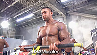 Image from 2015 NPC National Championships Men’s Bodybuilding Pump Room Part 3