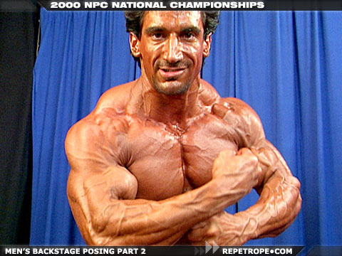 2000 NPC Nationals Men’s Backstage Posing Part 2