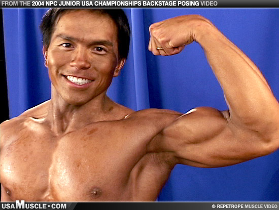 2004 NPC Junior USA Men’s Backstage Posing