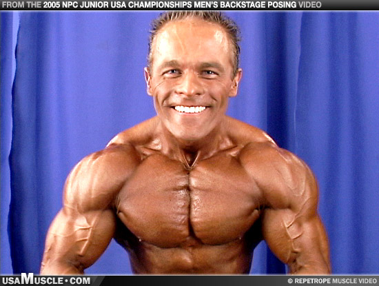 2005 NPC Junior USA Championships Men’s Backstage Posing