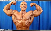 Image from 2006 NPC National Bodybuilding Championships Men’s Backstage Posing Part 2
