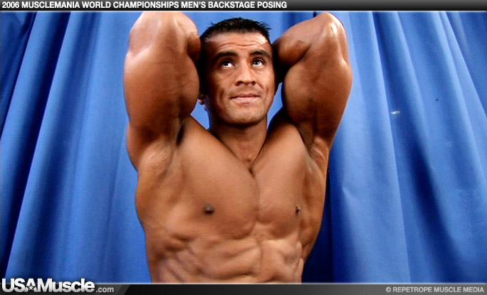 2006 Musclemania World Championships Men’s Backstage Posing