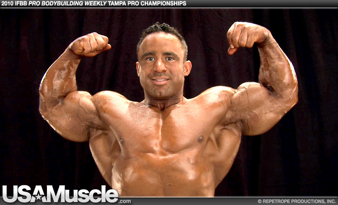 2010 IFBB PBW Tampa Pro Bodybuilding Championships Men’s Backstage Posing