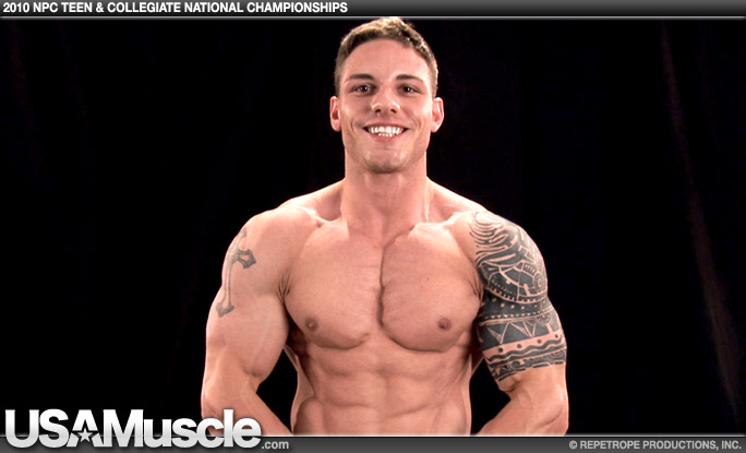 2010 NPC Teen & Collegiate National Championships Men’s Backstage Posing 1
