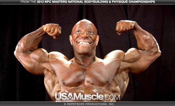 2012 NPC Masters Nationals Men’s Backstage Posing (Over 40 - Part 2)