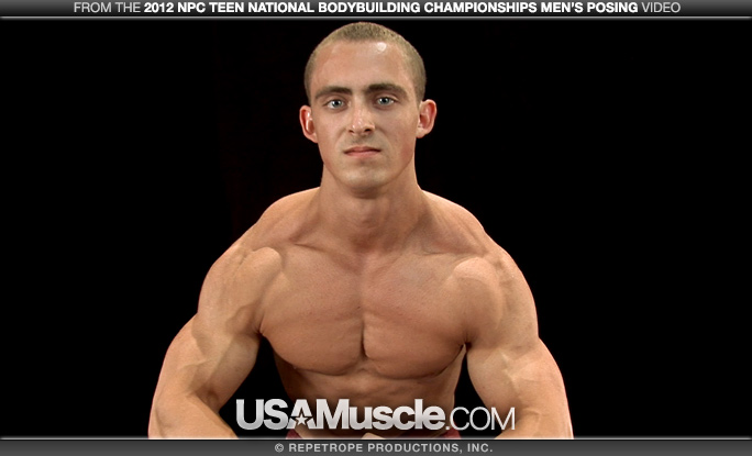 2012 NPC Teen Nationals Men’s Backstage Posing