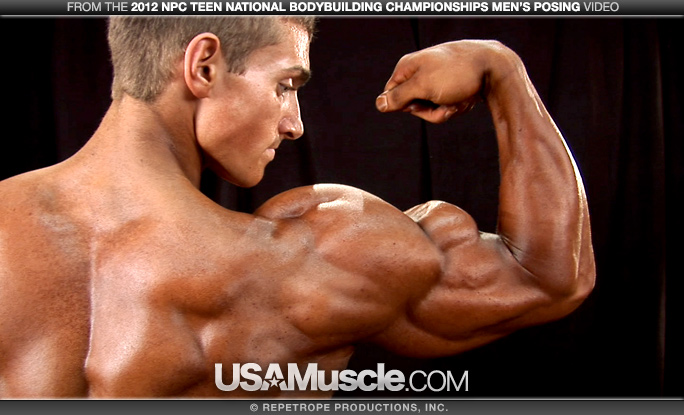 2012 NPC Teen Nationals Men’s Backstage Posing