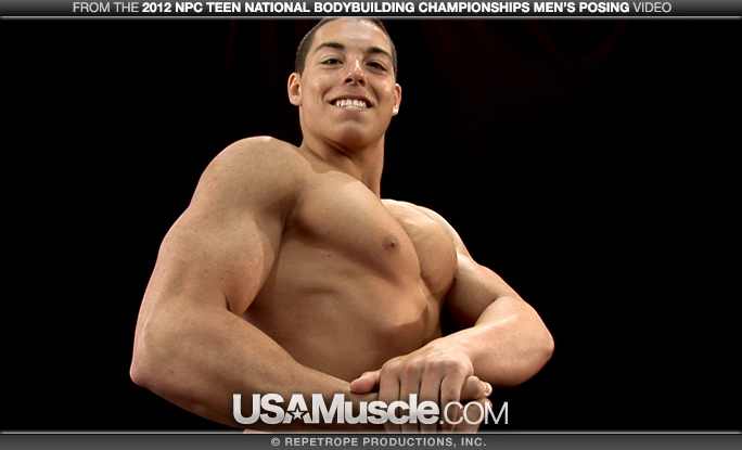 2012 NPC Teen Nationals Men’s Backstage Posing