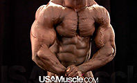 Image from 2012 NPC Nationals Men’s Bodybuilding Backstage Posing Part 2