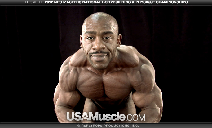 2012 NPC Masters Nationals Men’s Backstage Posing (Over 35 Division)