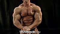 Image from 2014 NPC Nationals Men’s Bodybuilding Backstage Posing Part 1