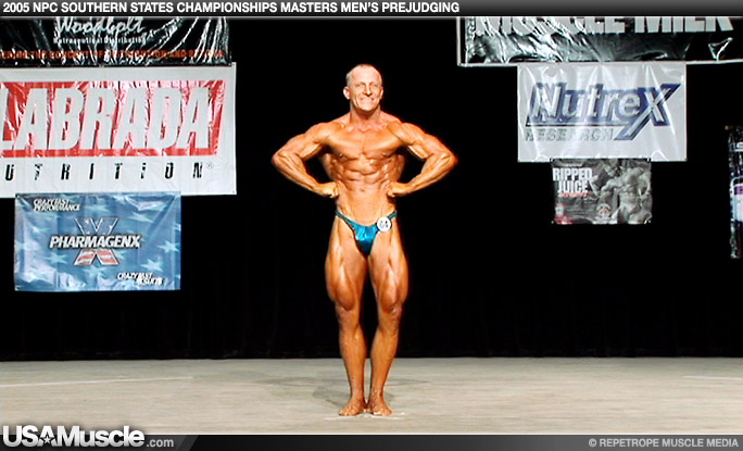 Photo from 2005 NPC Southern States Championships Masters Men’s Prejudging