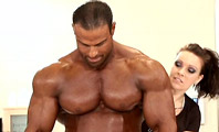Clip preview from 2009 NPC National Bodybuilding Championships Men’s Pump Room Part 3