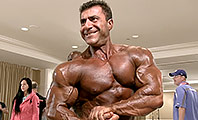 Clip preview from 2015 IFBB PBW Tampa Pro Men’s Bodybuilding Pump Room Part 1