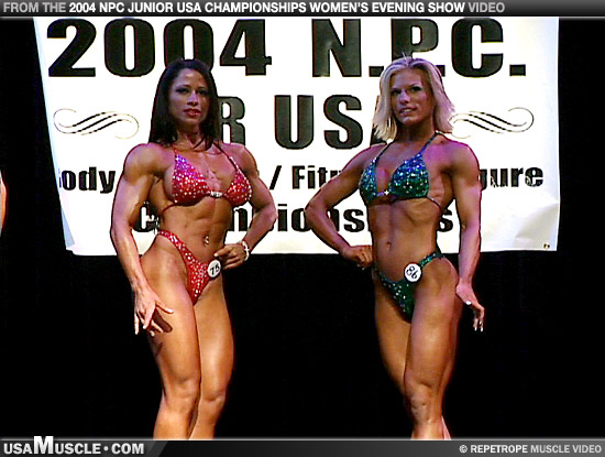 Photo from 2004 NPC Junior USA Women’s Figure & Fitness Evening Show