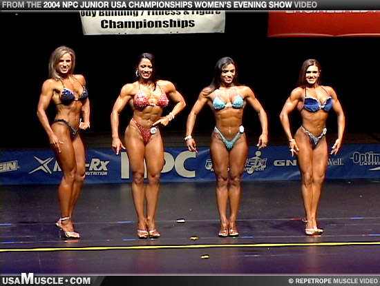 Photo from 2004 NPC Junior USA Women’s Figure & Fitness Evening Show