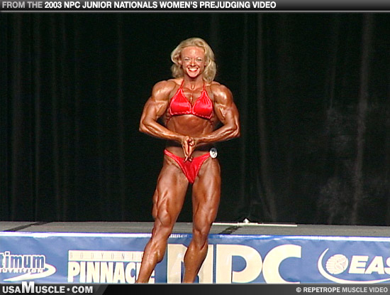 Photo from 2003 NPC Junior National Women’s Bodybuilding Prejudging