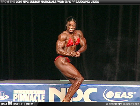 Photo from 2003 NPC Junior National Women’s Bodybuilding Prejudging