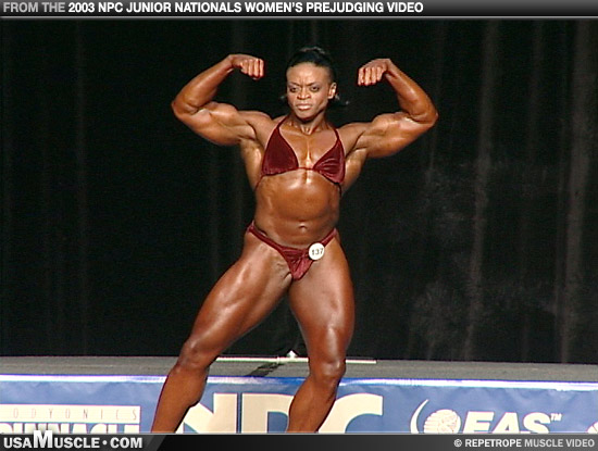 Photo from 2003 NPC Junior National Women’s Bodybuilding Prejudging