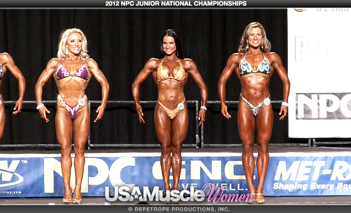 Photo from 2012 NPC Junior Nationals Women’s Figure Prejudging