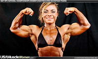 Image from 2007 NPC National Championships Women’s Bodybuilding Backstage Posing