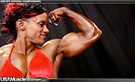 Image from 2008 NPC National Bodybuilding Championships Women’s Backstage Posing